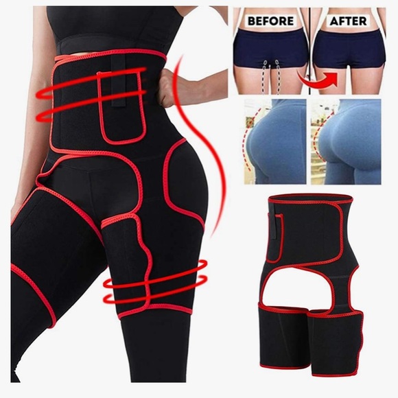 JENABOM Waist and Thigh Thinner Trainer Slimmer Sweat Butt Lifter. - Picture 4 of 6